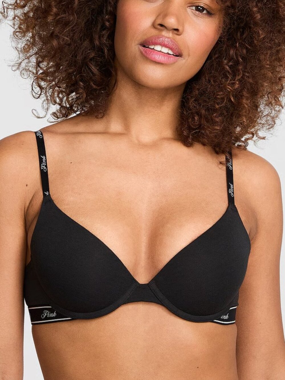 NWT Victoria's Secret PINK Wear Everywhere Push-Up W/ Branded Straps - 36C